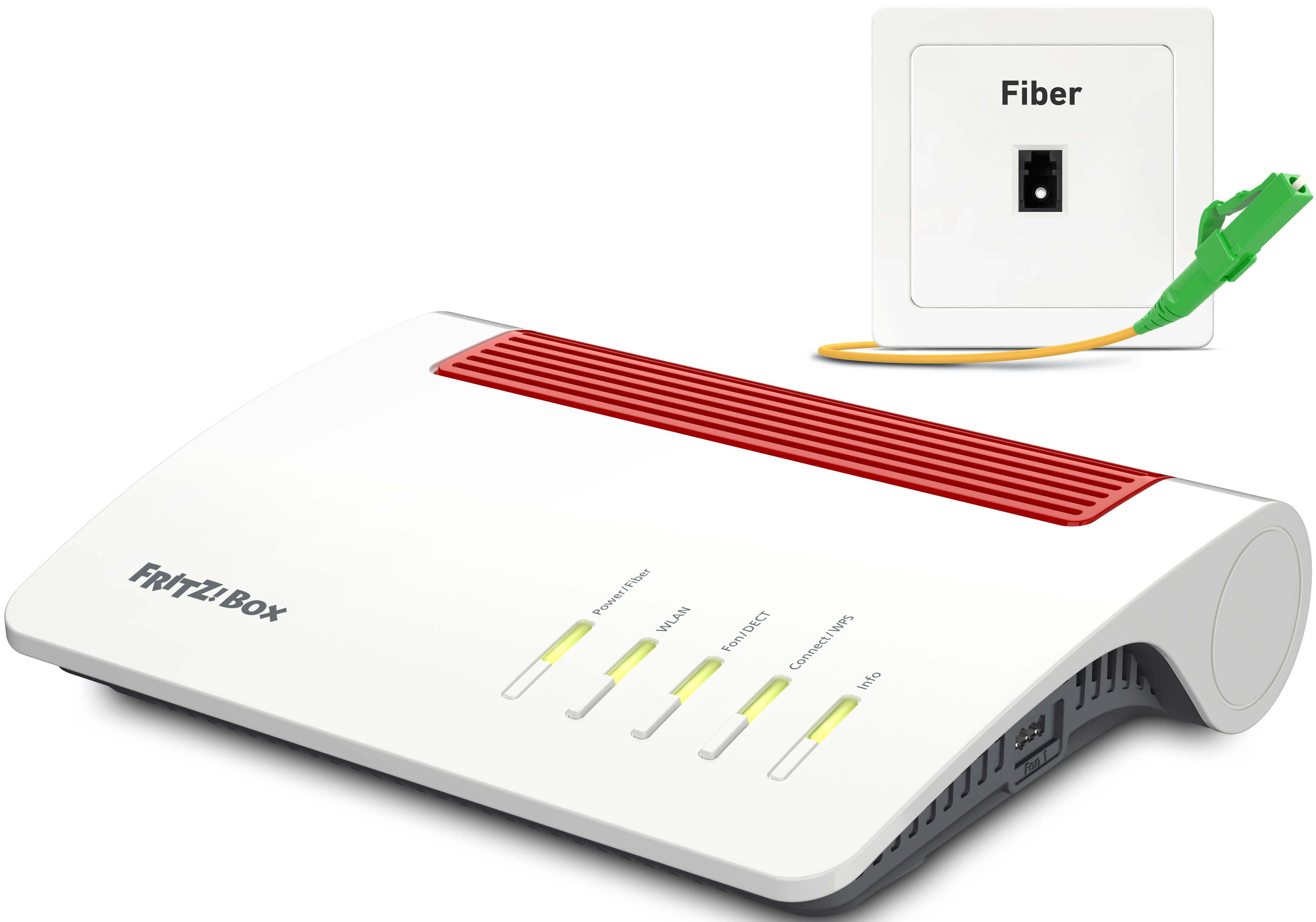 AVM Computersysteme WLAN Router Wi-Fi 6 FRITZ!Box 5590 FIBER