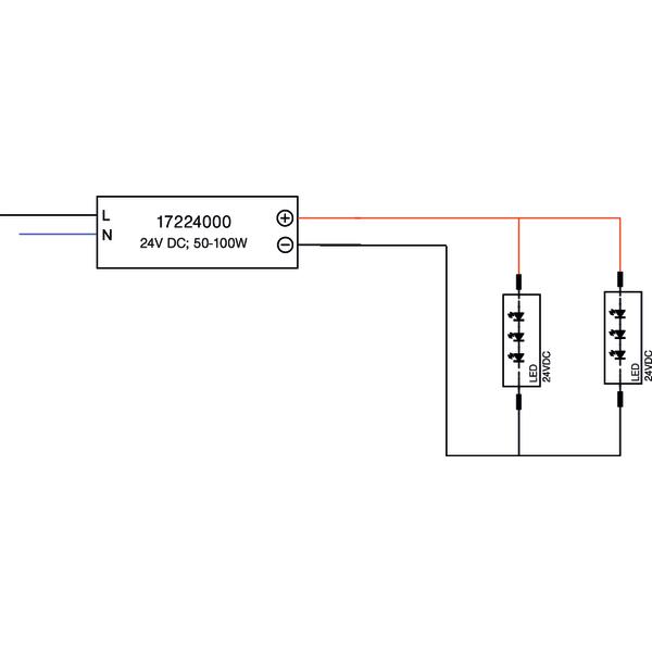 Brumberg Leuchten LED-Netzgerät IP65 24V DC 17224000