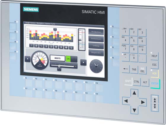 Siemens Dig.Industr. TFT-Panel KP700 7 Zoll 6AV2124-1GC01-0AX0