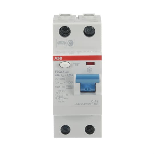 ABB Stotz S&J FI-Schutzschalter pro M Compact F202A-40/0,03