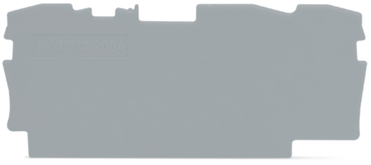 25 STK WAGO GmbH & Co. KG Abschluss-u.Zwischenplatte 1mm dick 2004-1391