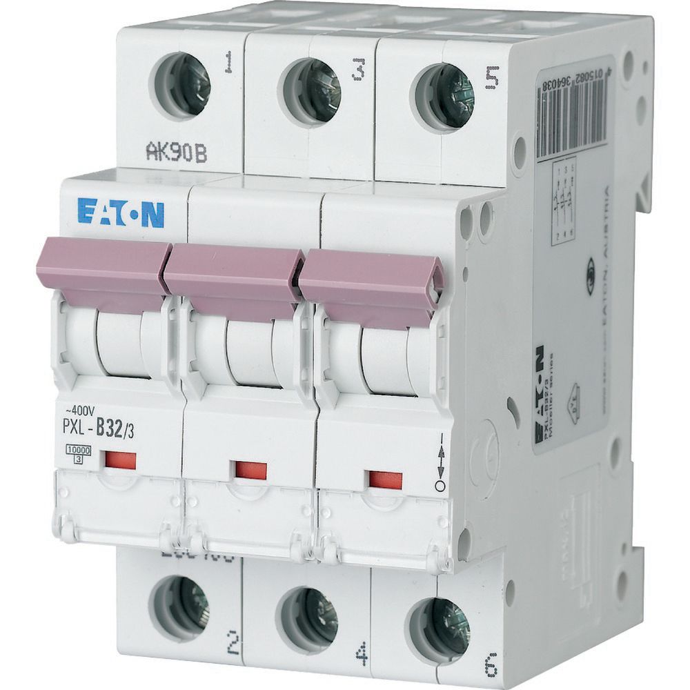 Eaton (Installation) LS-Schalter m.Beschrift. C 32A, 3p PXL-C32/3