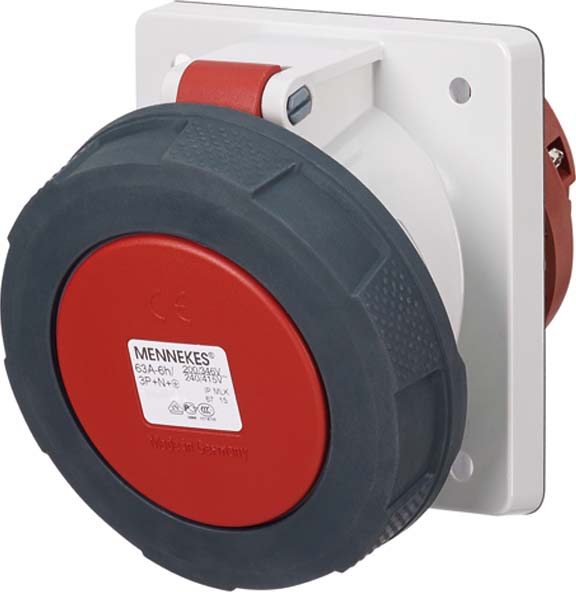 Mennekes Anbaudose TA 125A,5p,6h,400V,IP67 216A
