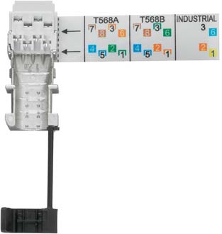 Weidmüller Stecker RJ45 werkzeuglos IE-PS-RJ45-FH-BK