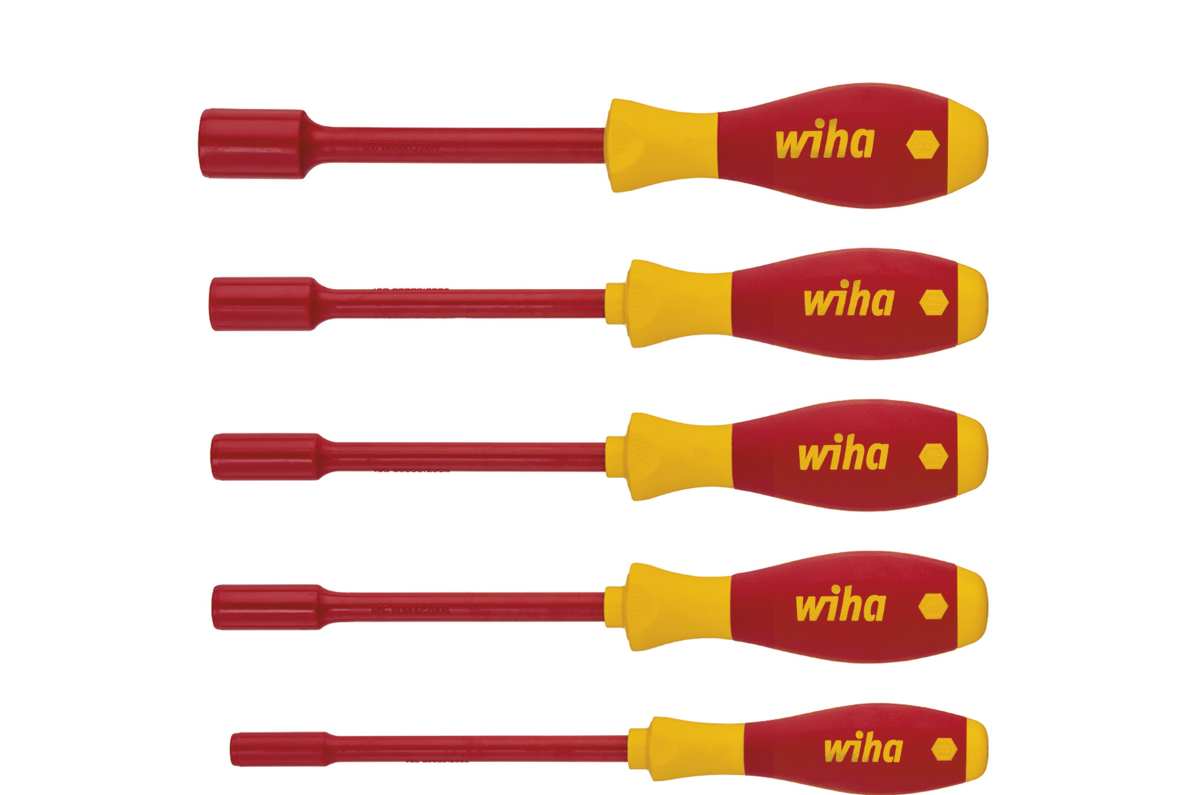 Wiha Steckschlüsselsatz SoftFinish electric 322 SF K5 SATZ 5tlg