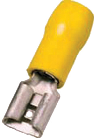 100 STK Intercable Tools Flachsteckhülse 0,1-0,4qmm 2,8x0,8 ICIQ0528FH