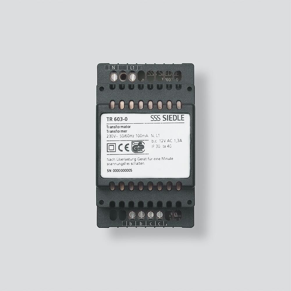 Siedle&Söhne Trafo TR 603-0