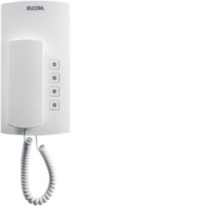 Elcom Audio-Haustelefon i2-Bus, weiß BHT-200 ws
