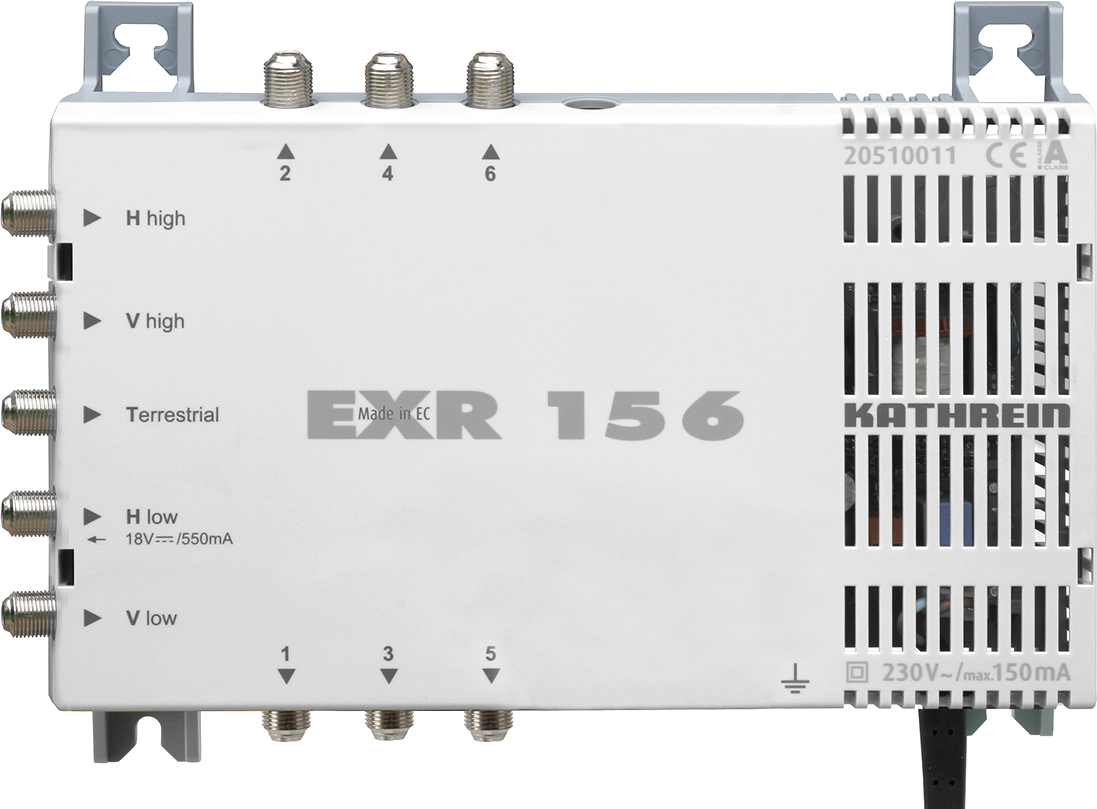 Kathrein Multischalter mit Netzteil EXR 156