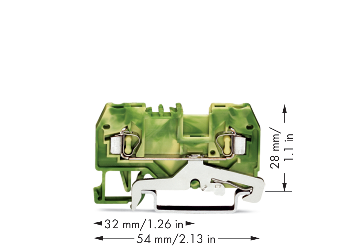 WAGO GmbH & Co. KG Schutzleiterklemme gn/ge 0,08-2,5qmm 280-907 WAGO GmbH & Co. KG Schutzleiterklemme gn/ge 0,08-2,5qmm 280-907