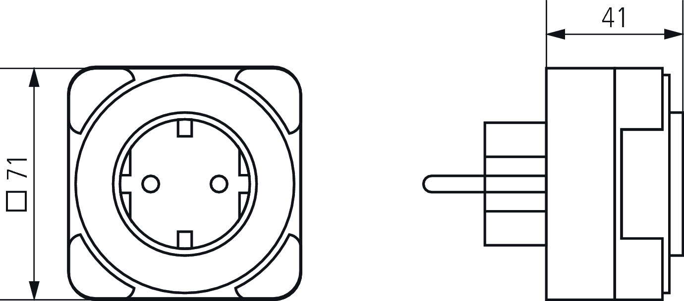 Theben Zeitprogrammstecker TIMER 26 ws
