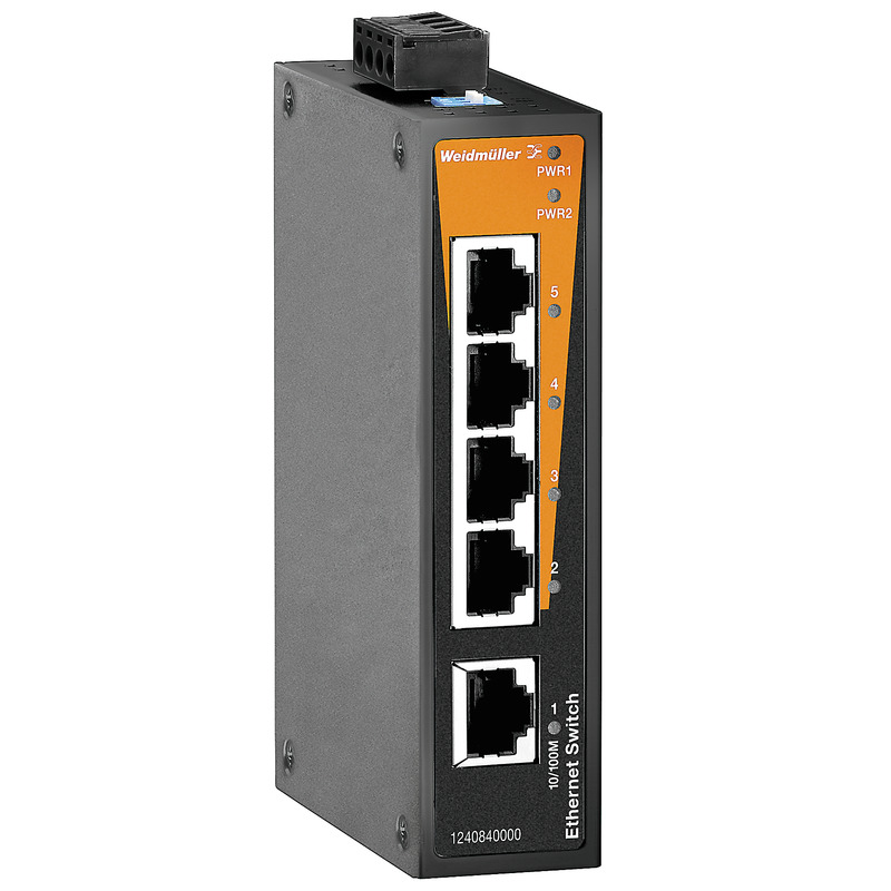 Weidmüller Netzwerk-Switch IE-SW-BL05-5TX