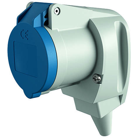 Mennekes Winkel-Kupplung 16A,3p,6h,230V,IP44 01438