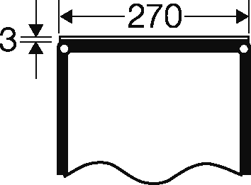 Hensel Verschlussplatte 270mm FP VP 27