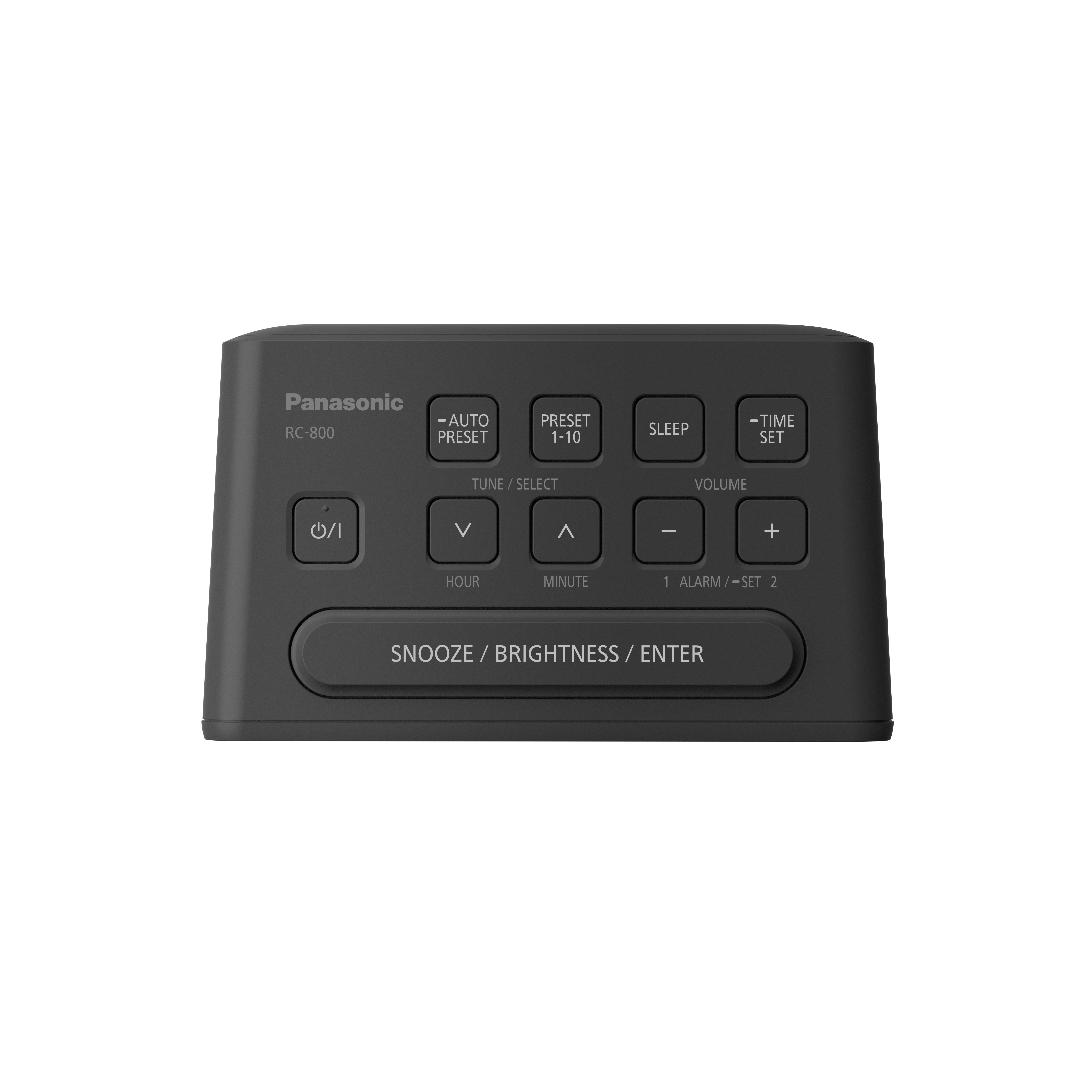 Panasonic Deutsch.CE Radiowecker 2Weckzeiten RC-800EG-K