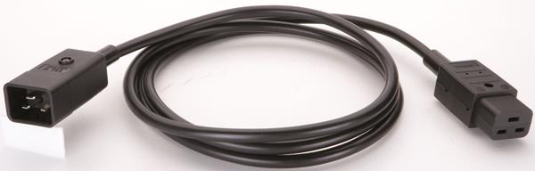 Bachmann Kaltgeräte-Verlängerung H05VV-F3G1,5,2m,sw 356.174