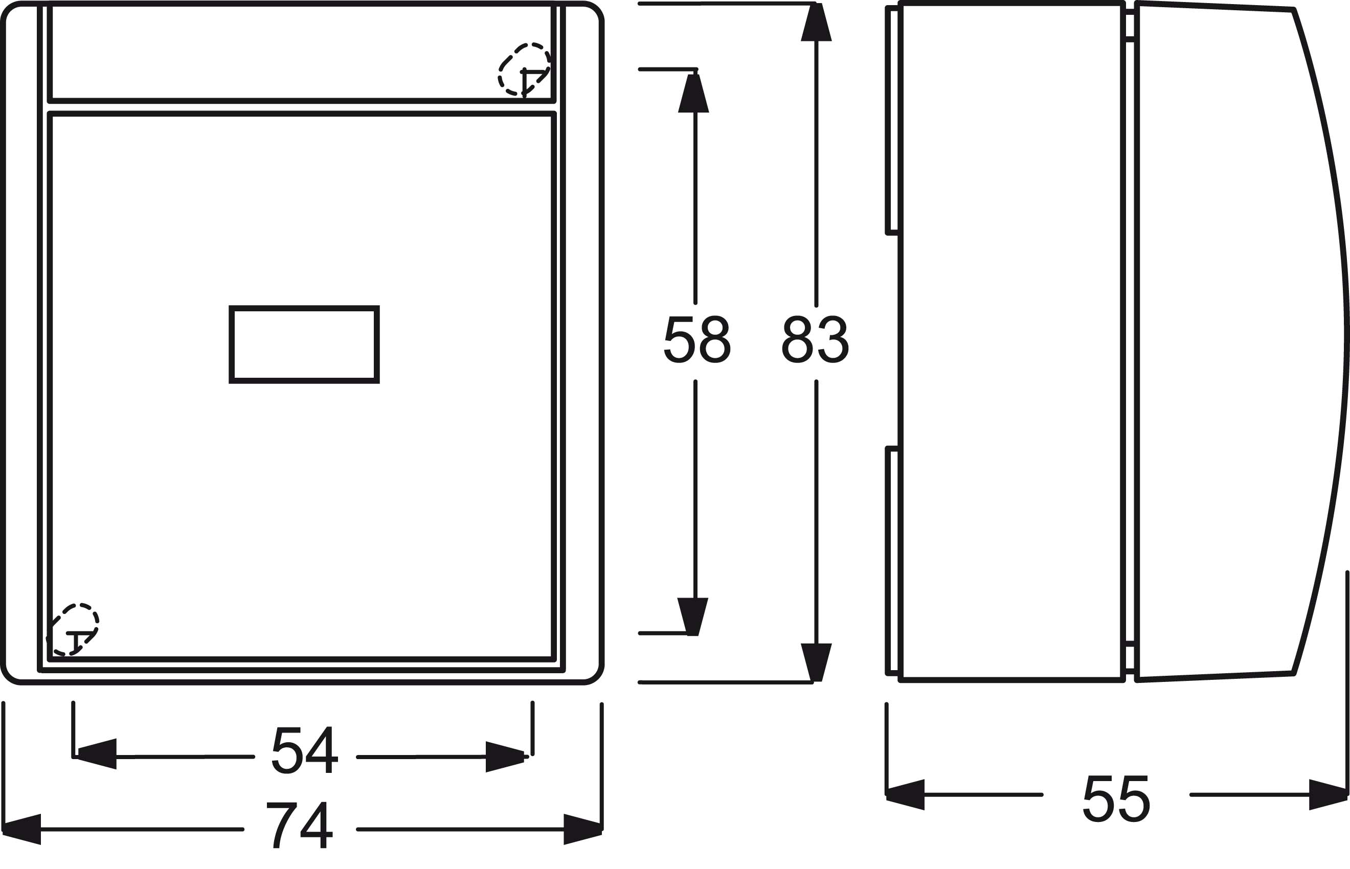 Busch-Jaeger Wechselschalter AP 2601/6 WGL-53