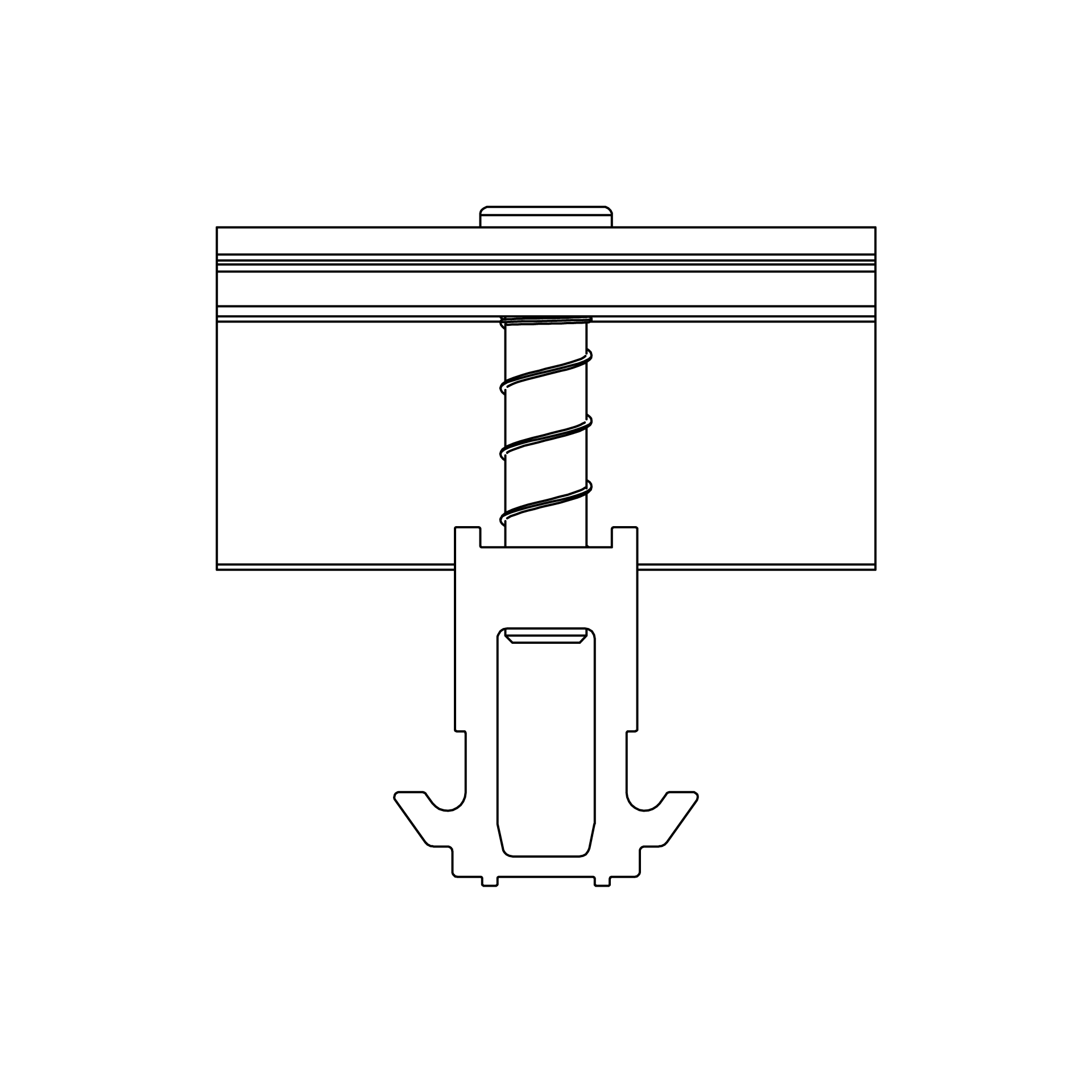 K2 Systems MiniClamp Endklemmen 30-50 mm Set black 2002610