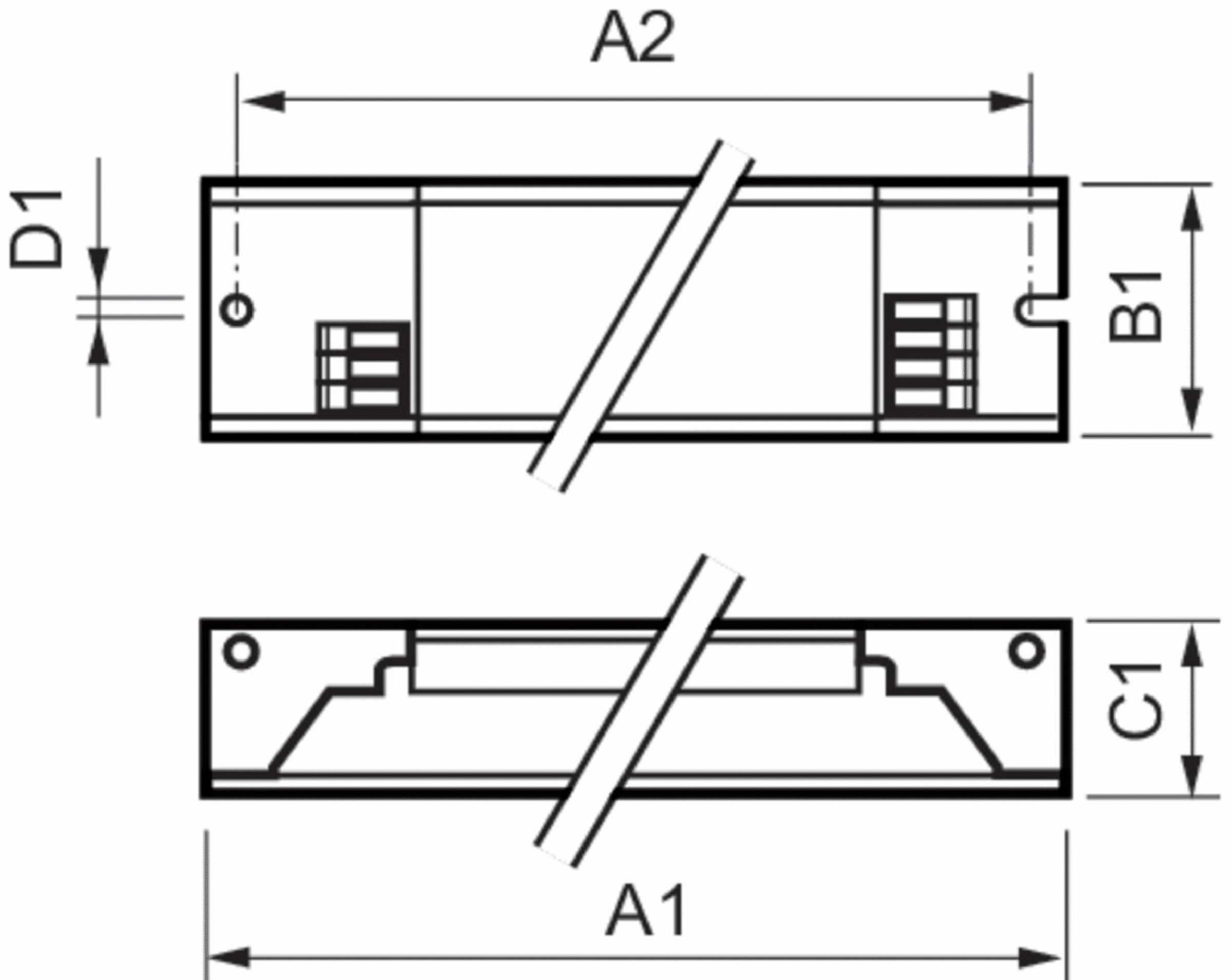 Signify Lampen Vorschaltgerät 220-240V 50/60Hz IDC HF-P 136 TL-D III