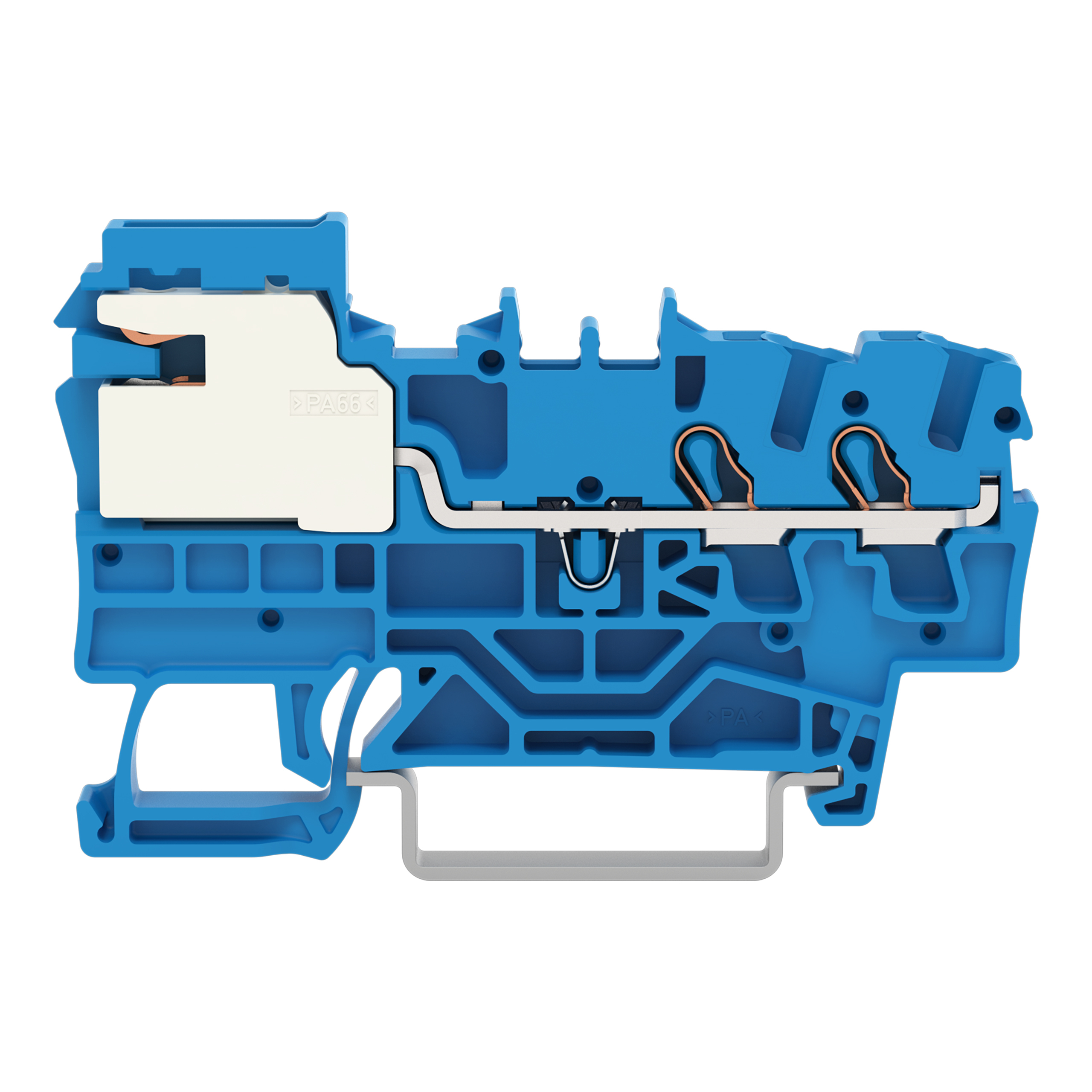 WAGO GmbH & Co. KG 2-Leiter-N-Trennklemme blau 2002-7214