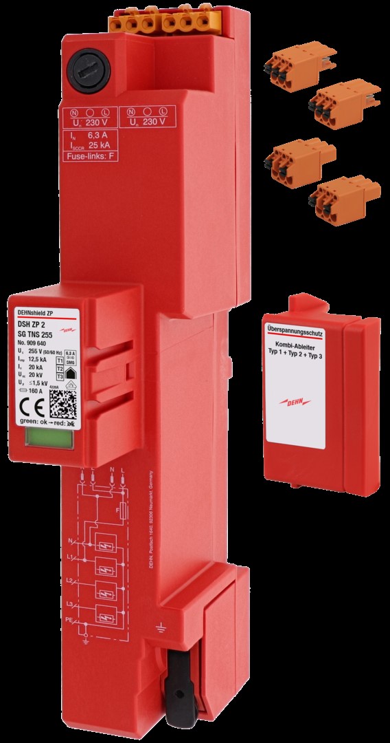 DEHN Kombi-Ableiter DSH ZP 2 SG TNS 255