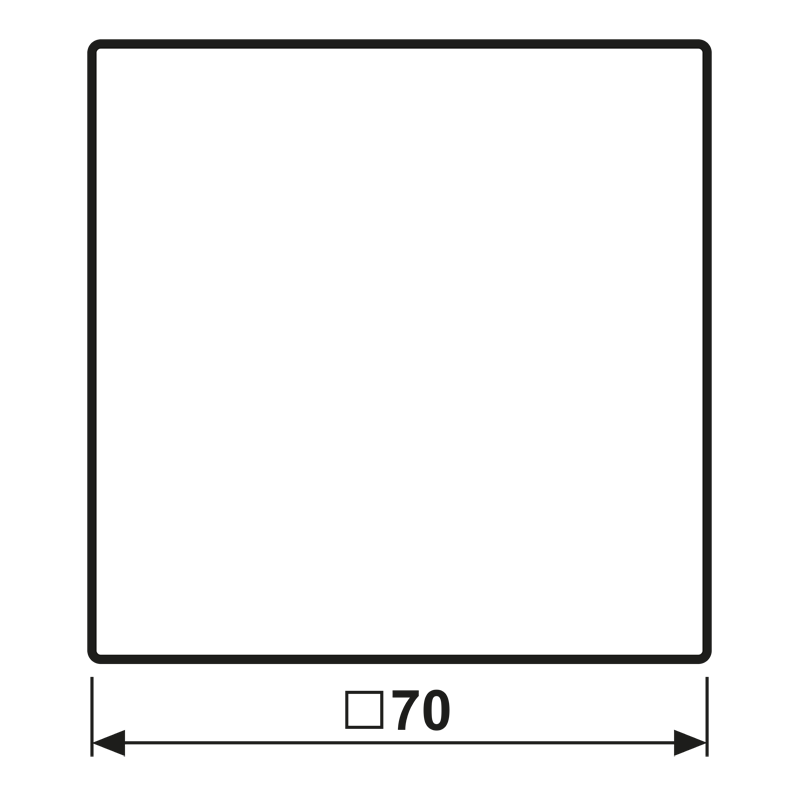Jung KNX Tastsensor-Modul Universal, 4fach LS 5094 TSM