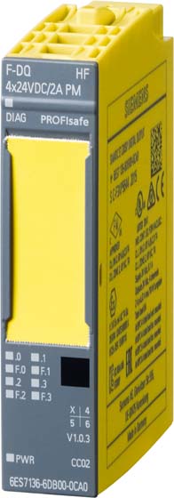 Siemens Dig.Industr. Elektronikmodul 4x24VDC 2A 6ES7136-6DB00-0CA0