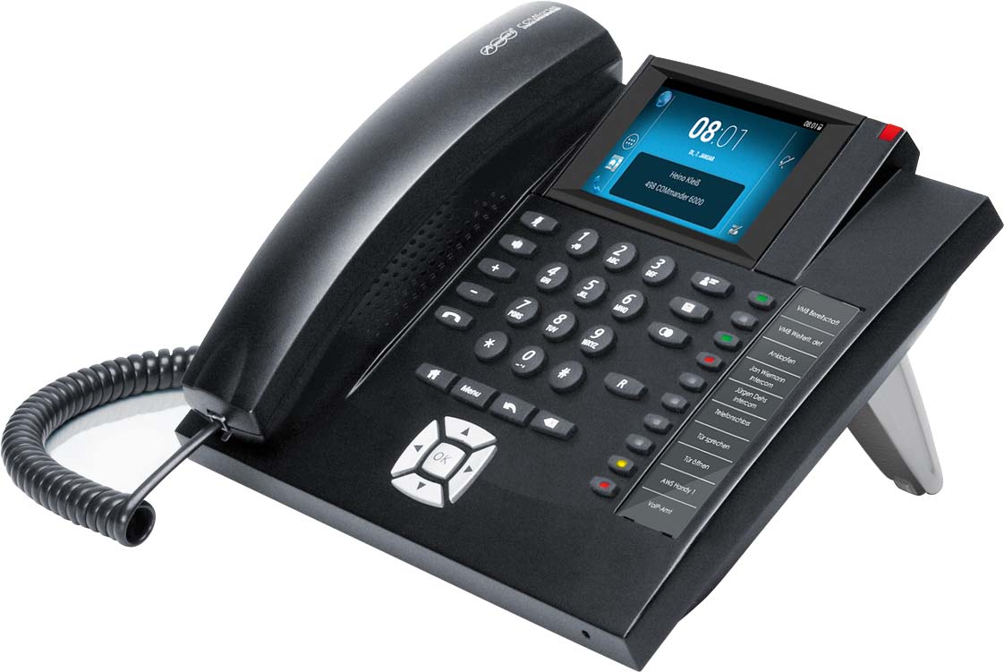 Auerswald IP-Systemtelefon schwarz COMfortel 1400 IP sw