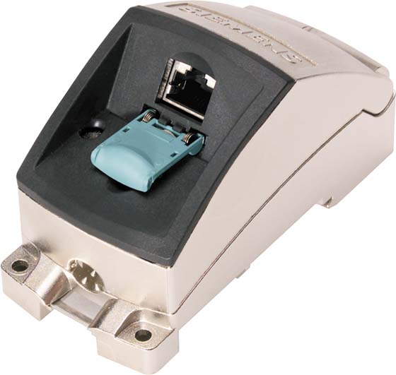 Siemens Dig.Industr. FC RJ45 Outlet Basismodul mit Einsatz 6GK1901-1BE00-0AA2