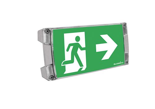 Ceag Notlichtsysteme Rettungszeichenleuchte o.Einlegepiktogramm LED S CG-S