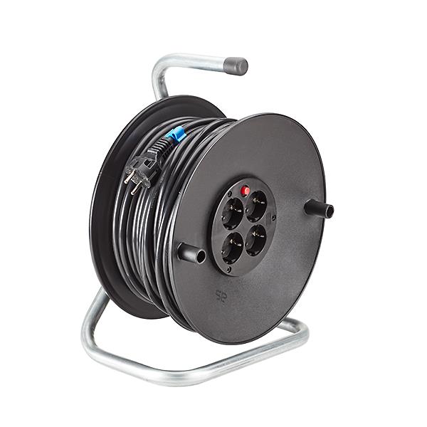 Bachmann Kabeltrommel 50m H05VV-F 3G1,5qmm 392.181