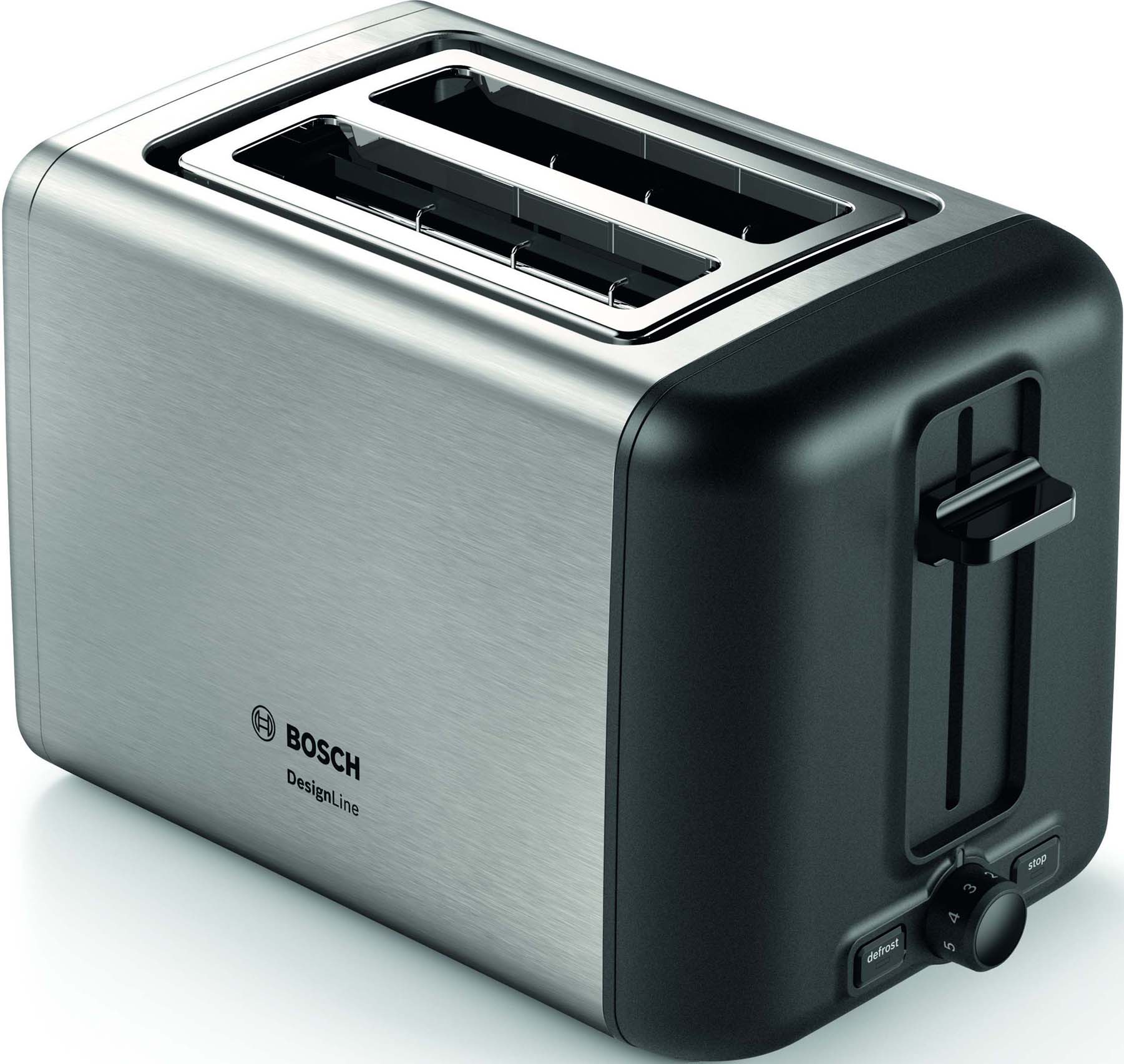 Bosch SDA Toaster Edelstahl/schwarz TAT3P420DE eds/sw
