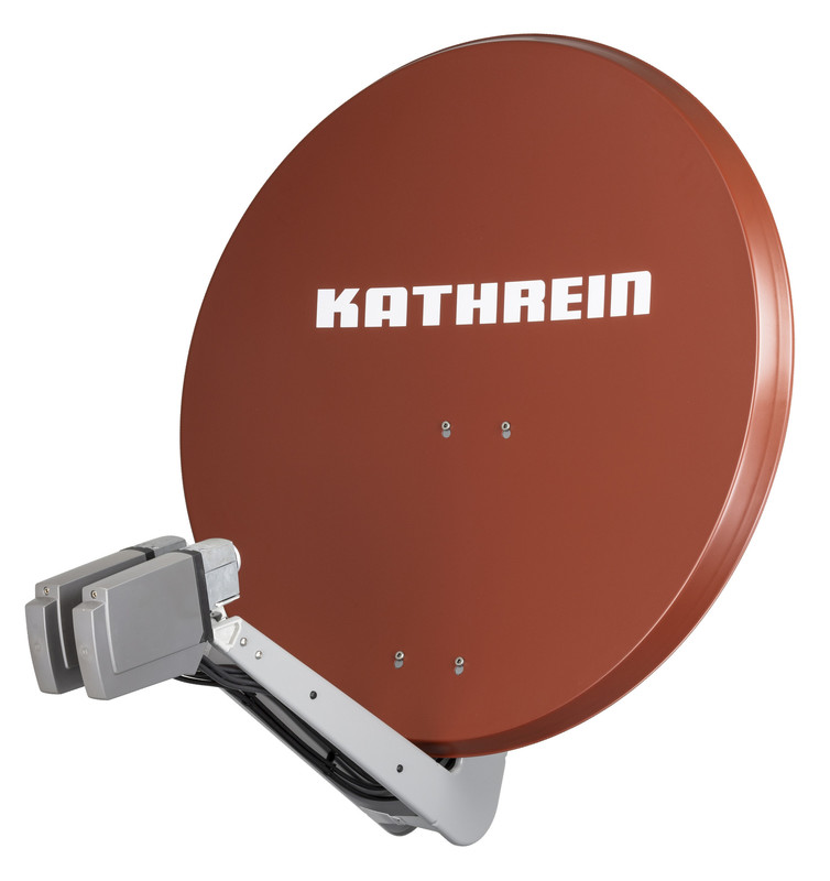 Kathrein Offset-Parabolantenne 90cm rotbraun CAS 90 ro