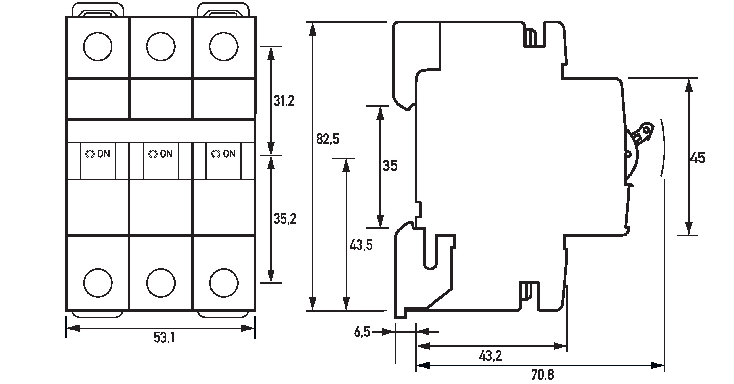 Doepke Leitungsschutzschalter DLS 6I B16-3 10KA