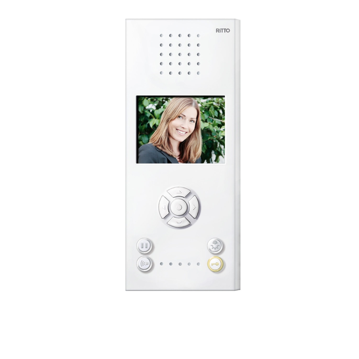 Ritto Video-Freisprechstelle Color weiß RGE1787770