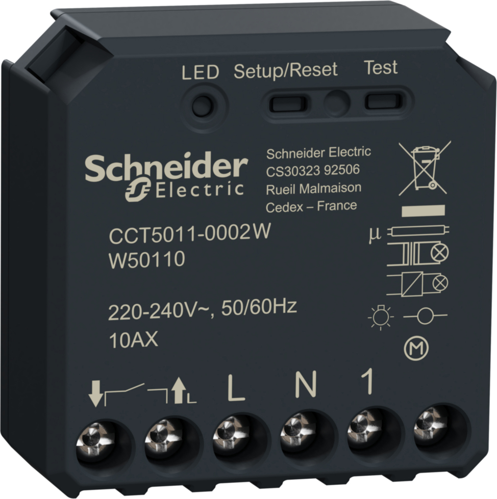 Schneider Electric Wiser Schaltaktor 1fach UP  CCT5011-0002W