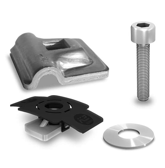 K2 Systems Blitzschutzklemme Multi Alu 8mm Set 2002473