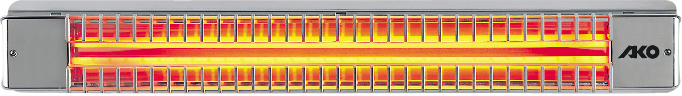 Glen Dimplex AKO Terrassenstrahler eds 1300W 72x10,5x10 UWS 75 RD