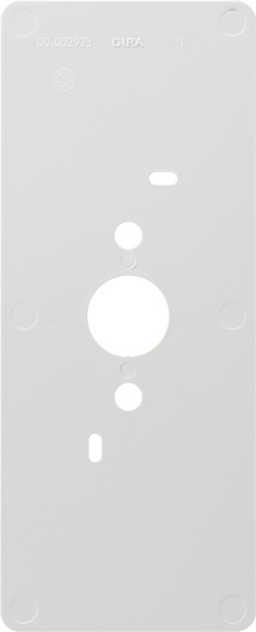 Gira Montageplatte f.Wohnungstation AP 125600
