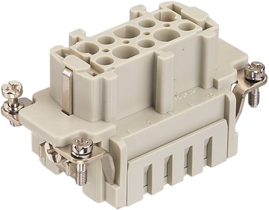 Harting Buchseneinsatz Han 10 ES-F 09330102716