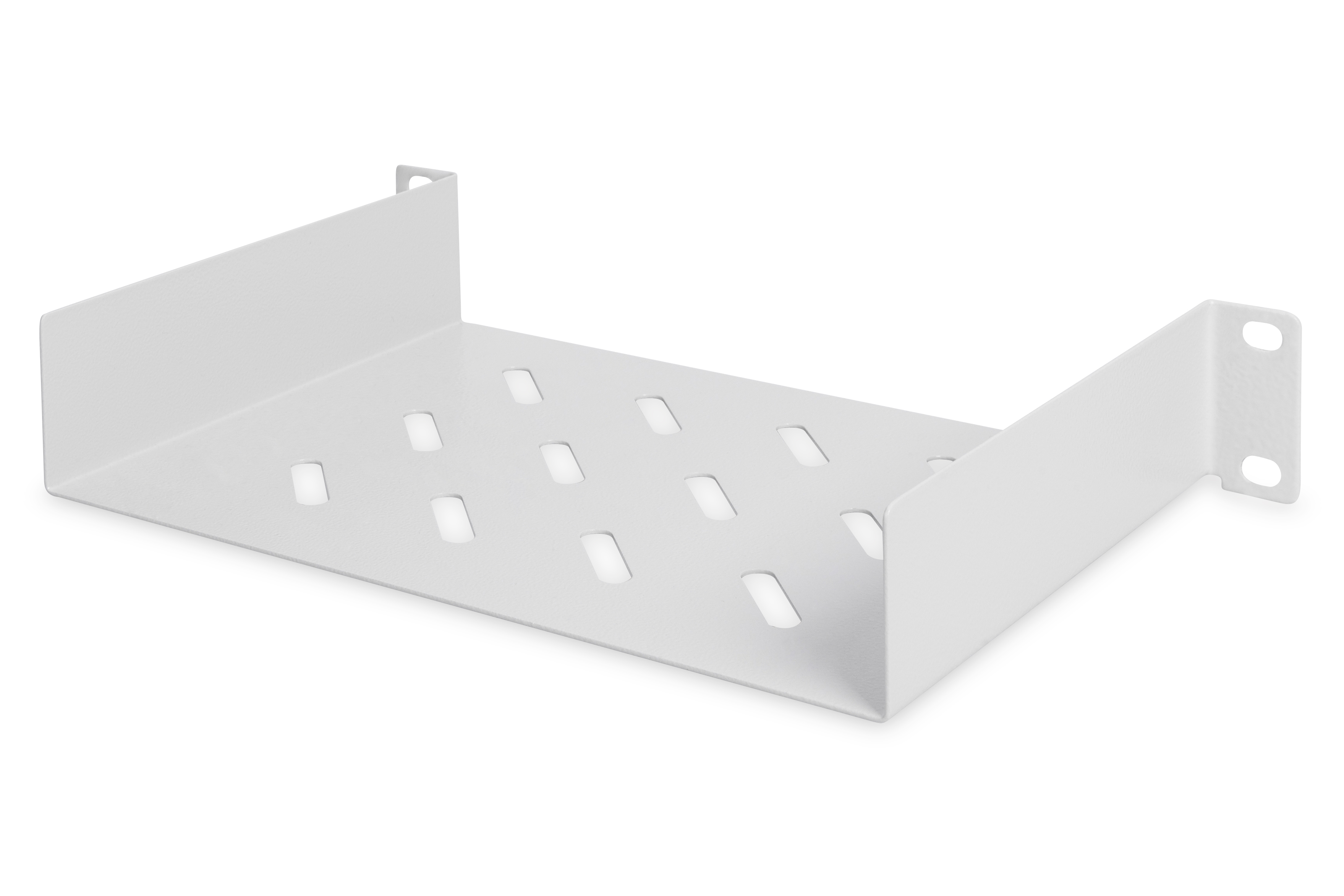 Assmann Electr. 10Zoll Fachboden 1HE, RAL 7035 DN-10 TRAY-1