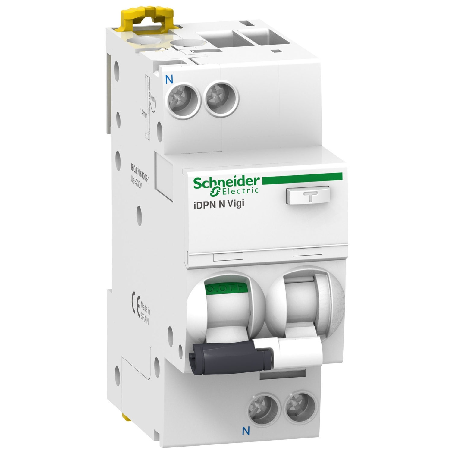 Schneider Electric FI/LS-Schalter 10A B 30mA A A9D56610