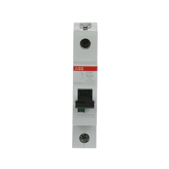 ABB Stotz S&J Sicherungsautomat K,6kA,6A,1P S201-K6