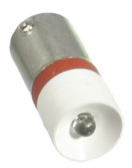 Scharnberger+Has. Single-LED 10x25mm Ba9s 230VAC/DC weiß 35241