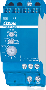 Eltako Funk-Stromstoßrelais RS485, 4 Kanal F4SR14-LED