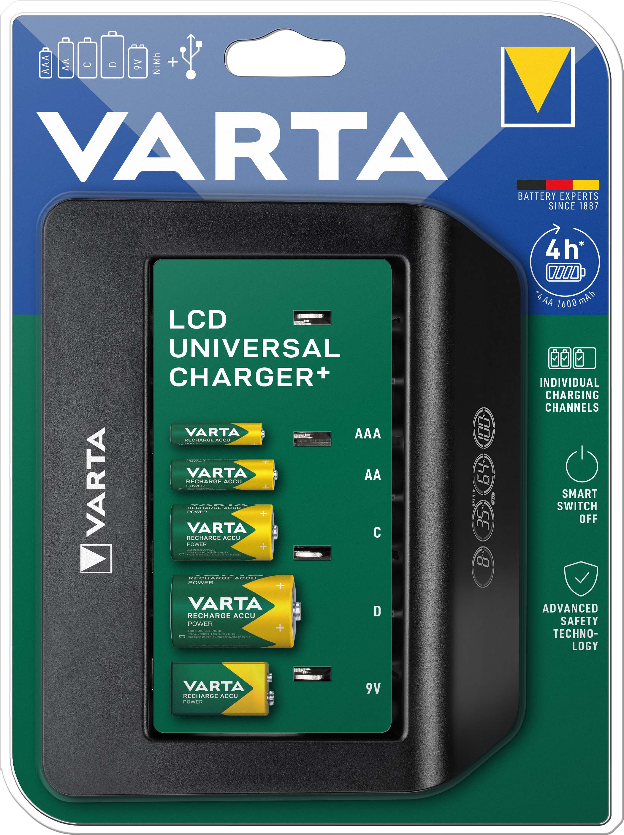 Varta Cons.Varta LCD Universal Charger+ 57688101401