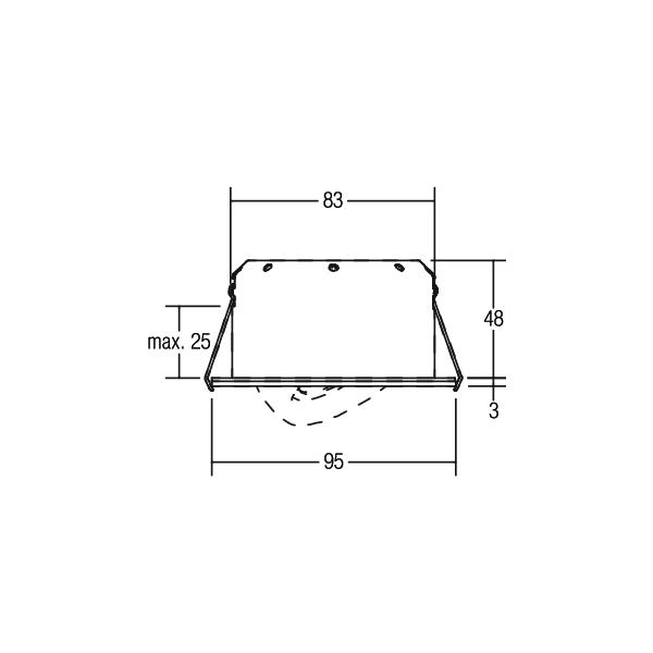 Brumberg Leuchten LED-Einbaustrahler 3000K 350mA 12277173