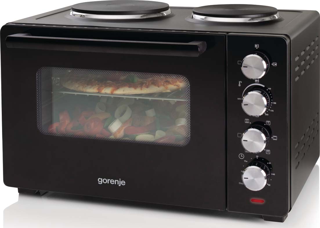 Hisense Gorenje DA Stand-Minibackofen 1600W,sw OM30GBX