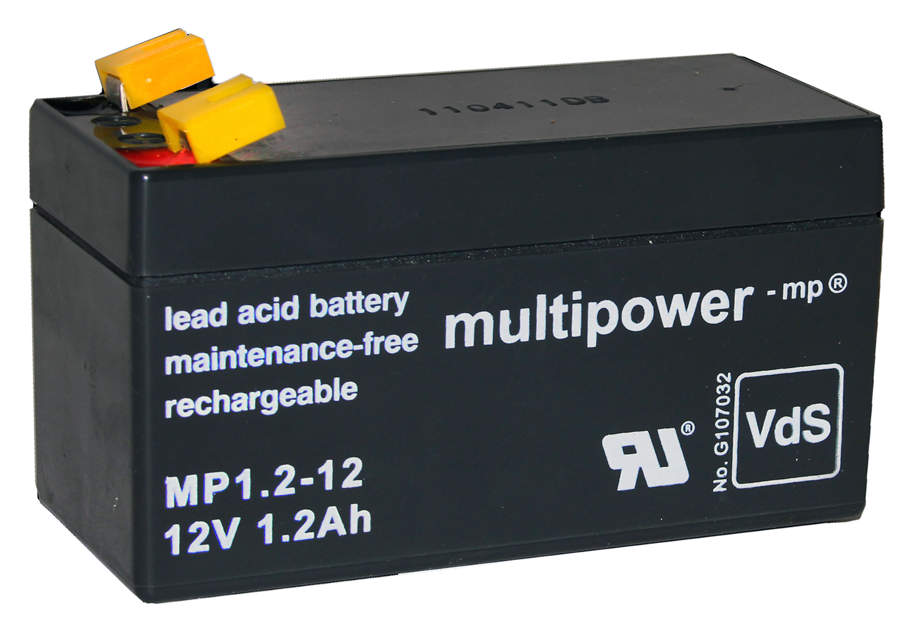 Hückmann Multipower Blei-Akku MP1,2-12 Pb12V/1,2Ah 123578