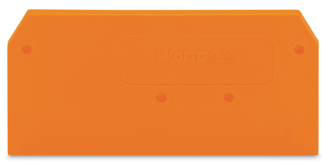 WAGO GmbH & Co. KG Abschlußplatte 2,5mm orange 280-309